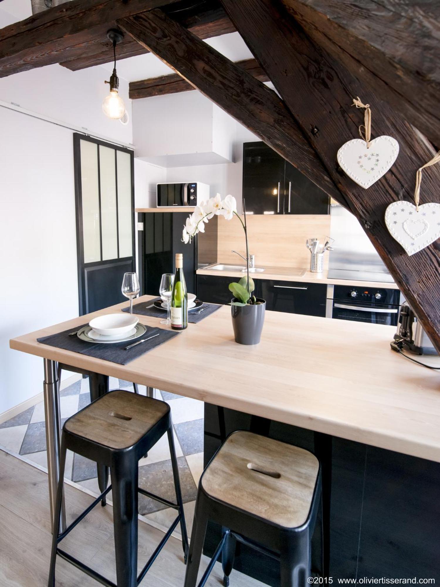 Gîte Au Coeur De Ribeauvillé Habitación foto